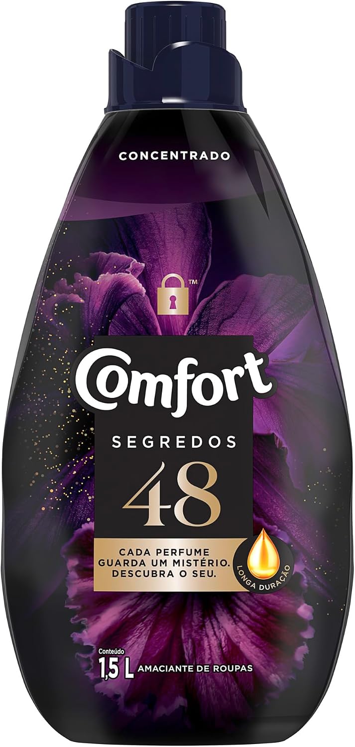 Amaciante Concentrado Comfort Segredos 48 1,5l
