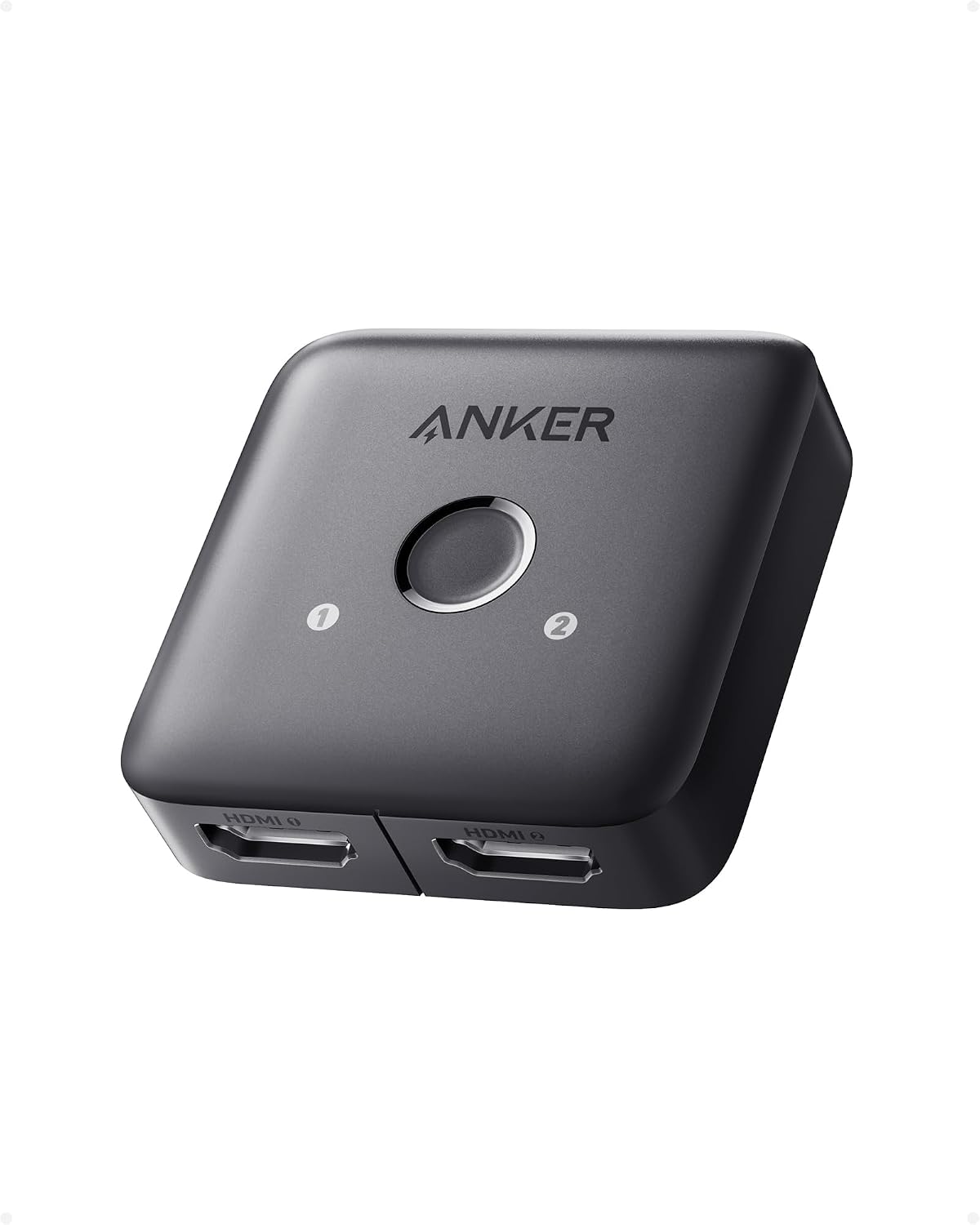 Anker Switch HDMI 4K@60Hz, Splitter HDMI 2 em 1 Saída