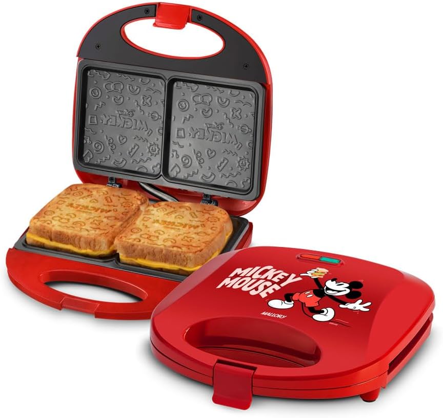 Sanduicheira Elétrica Mallory Mickey Mouse Funny Plates