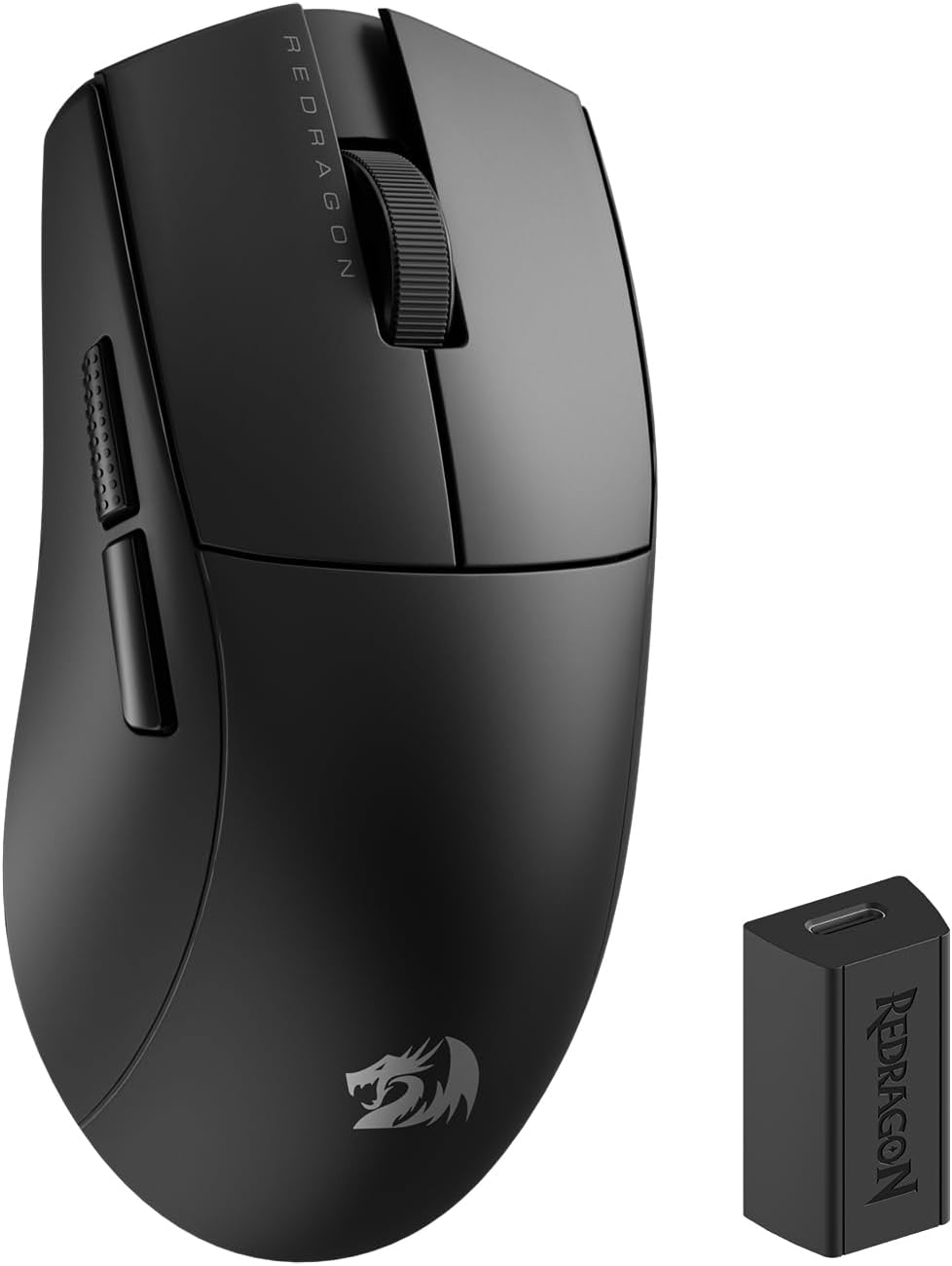 Mouse Gamer Redragon King Pro 4k Preto PAW3395 4000Hz M916-PRO-4K