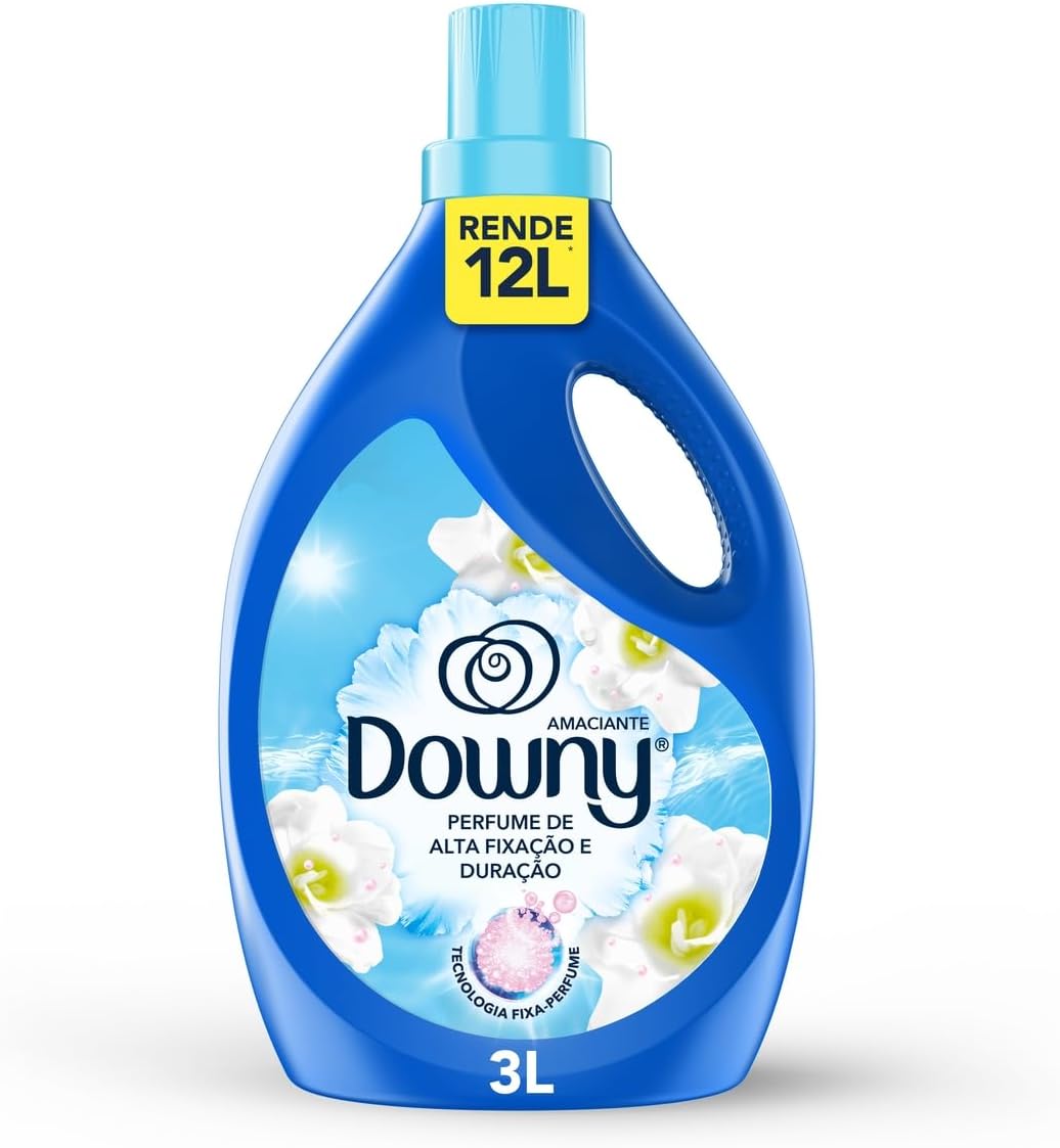 Downy Amaciante de Roupas Concentrado Líquido Brisa Suave 3L