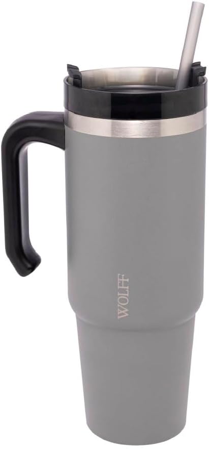 WOLFF Caneca Térmica Parede Dupla 890ml