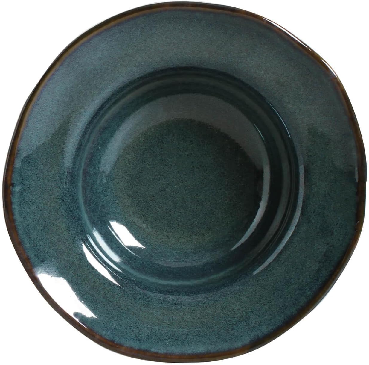Porto Brasil Conjunto com 4 Pratos de Entrada/Sobremesa Orgânico Oceano Ø19cm 250ml