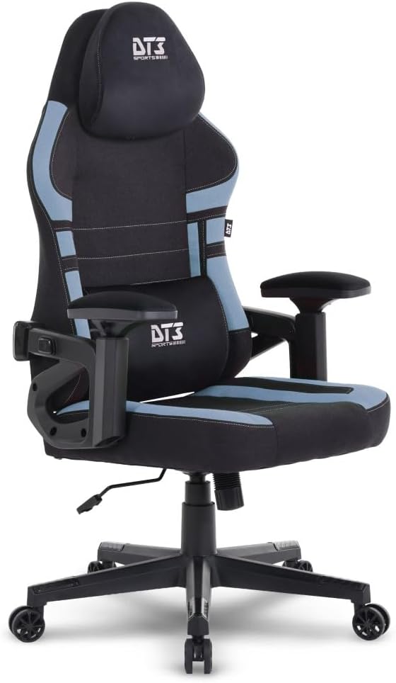 Cadeira Gamer DT3 GX, reclinável, apoio de cabeça ajustável, apoios de braços com ajuste d