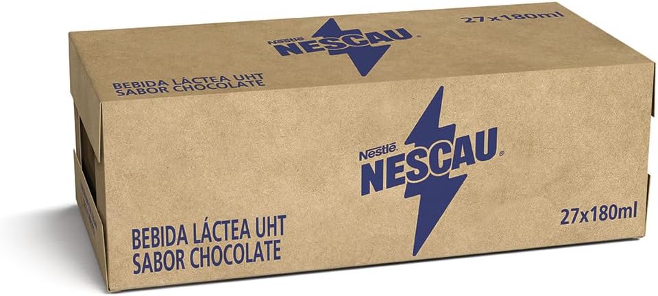 Nescau Bebida Láctea 180ml caixa com 27 unidades
