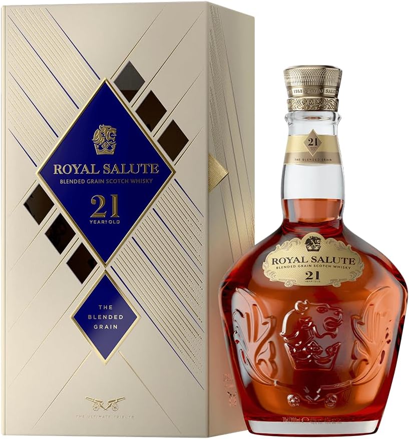 Whisky Escocês Blended 21 Anos Royal Salute The Blended Grain Garrafa 700ml