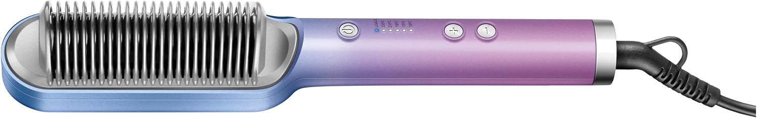 MONDIAL Escova Alisadora By Juliette, Azul/Rosa, Bivolt - EA-JU-03