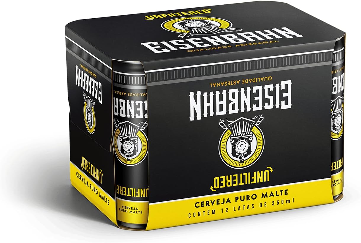 Pack de Eisenbahn UnfiLTered LT 350ml 12 Unidades