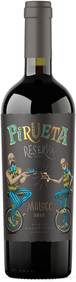 Vinho Tinto Argentino Pirueta Reserva Malbec 2020 750ml