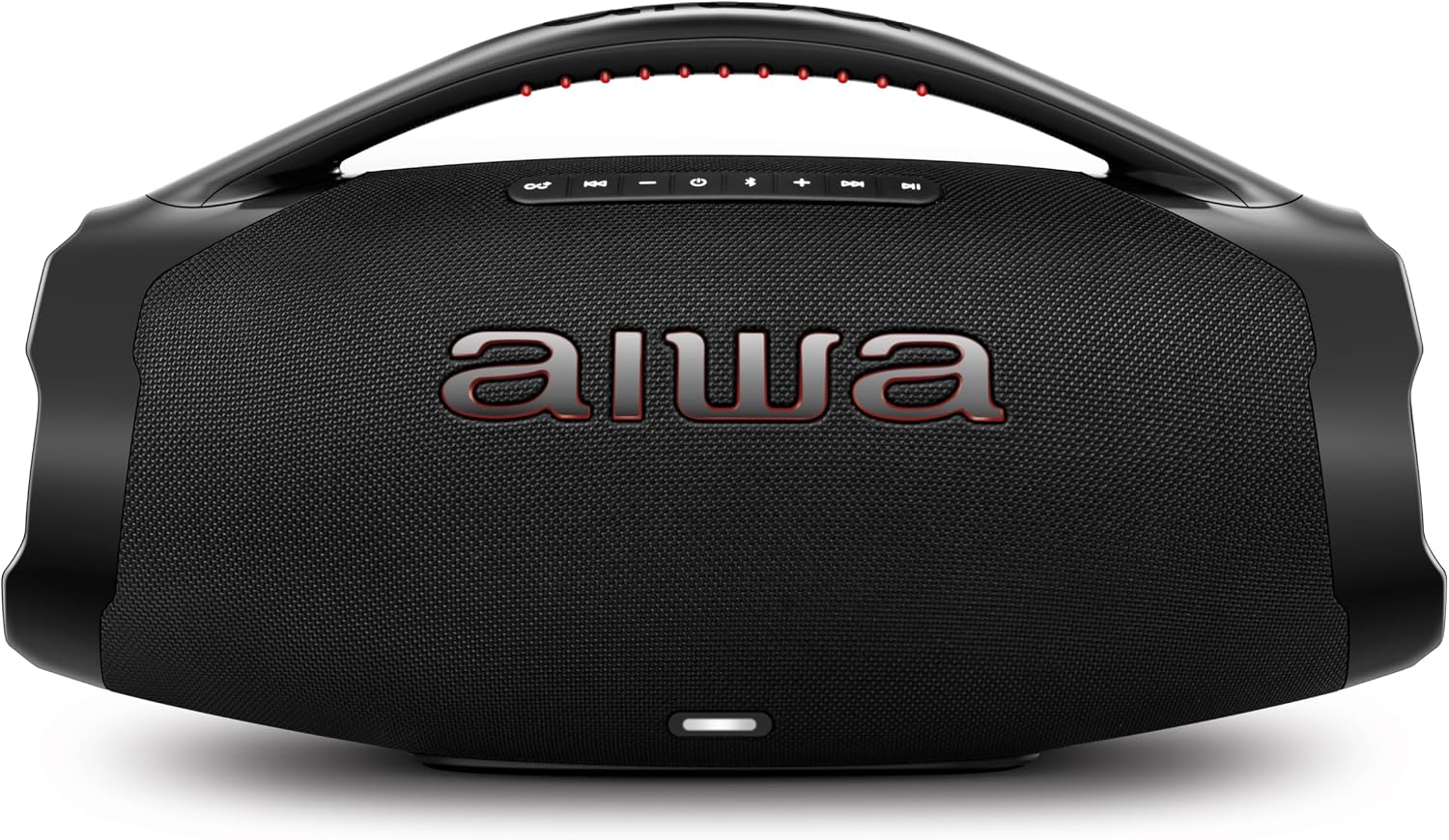 Caixa de Som Boombox Plus AIWA BBS-01-B 200W Bluetooth 5.3-200W RMS - 30 Horas de Bateria