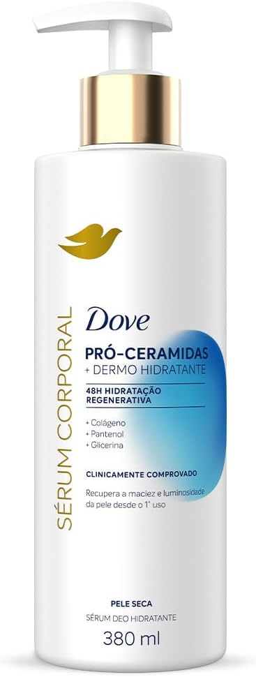 Sérum Hidratante Corporal Com Colágeno Vegano, 48h de Hidratação Regenerativa Dove Pró-Cer