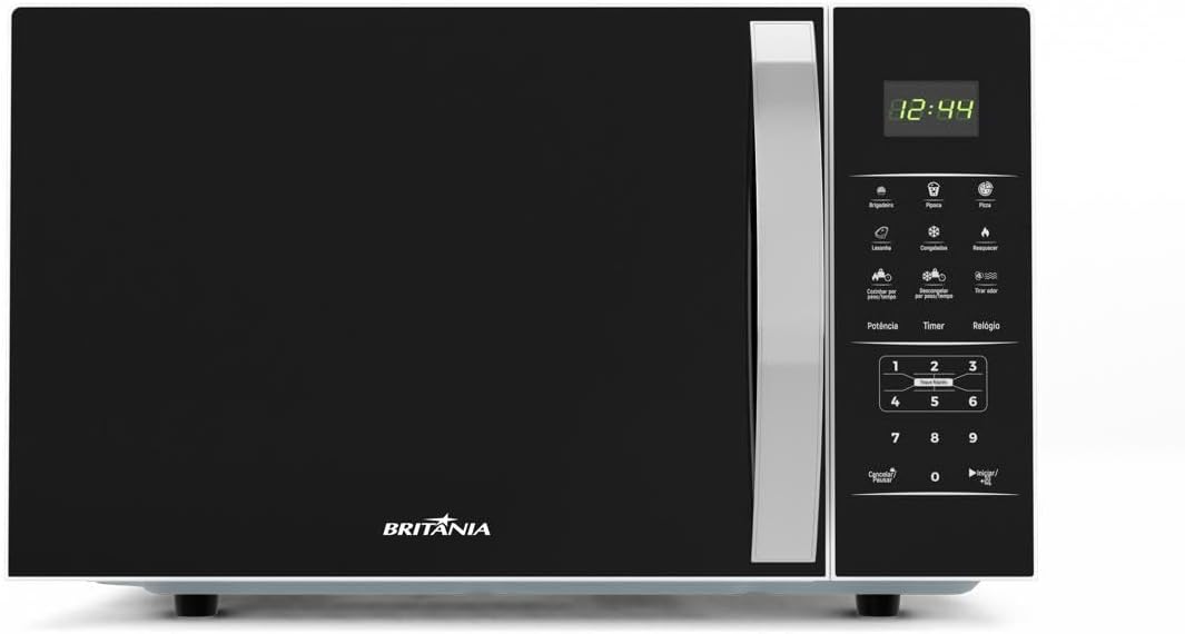 Micro-ondas Britânia BMO38 33 Litros, Limpa Fácil, 1400W, 127V