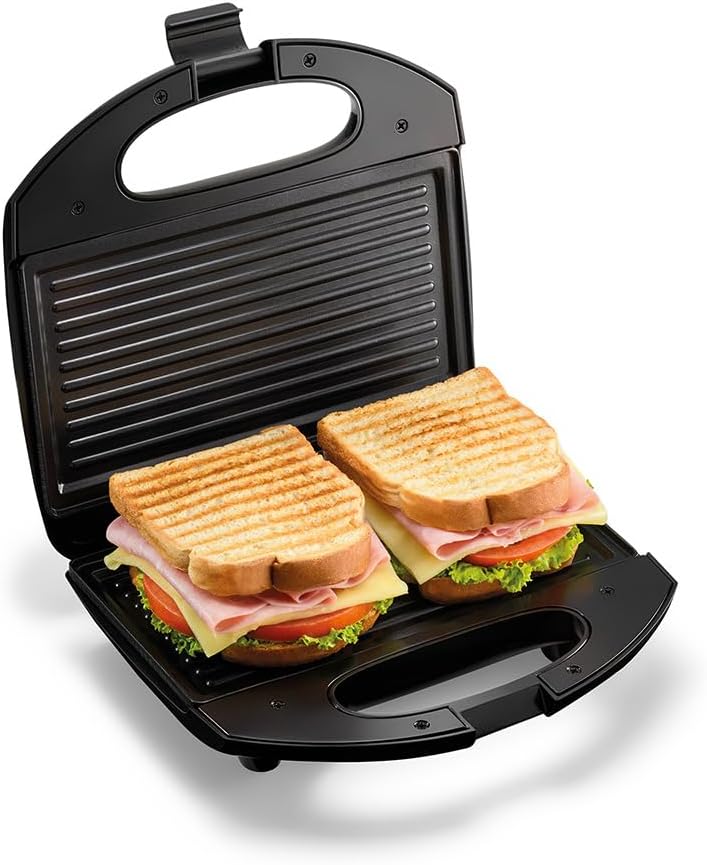 Sanduicheira Brunch Time 2 em 1 Elgin Sanduicheira e Grill Antiaderente Preta 110V, Modern