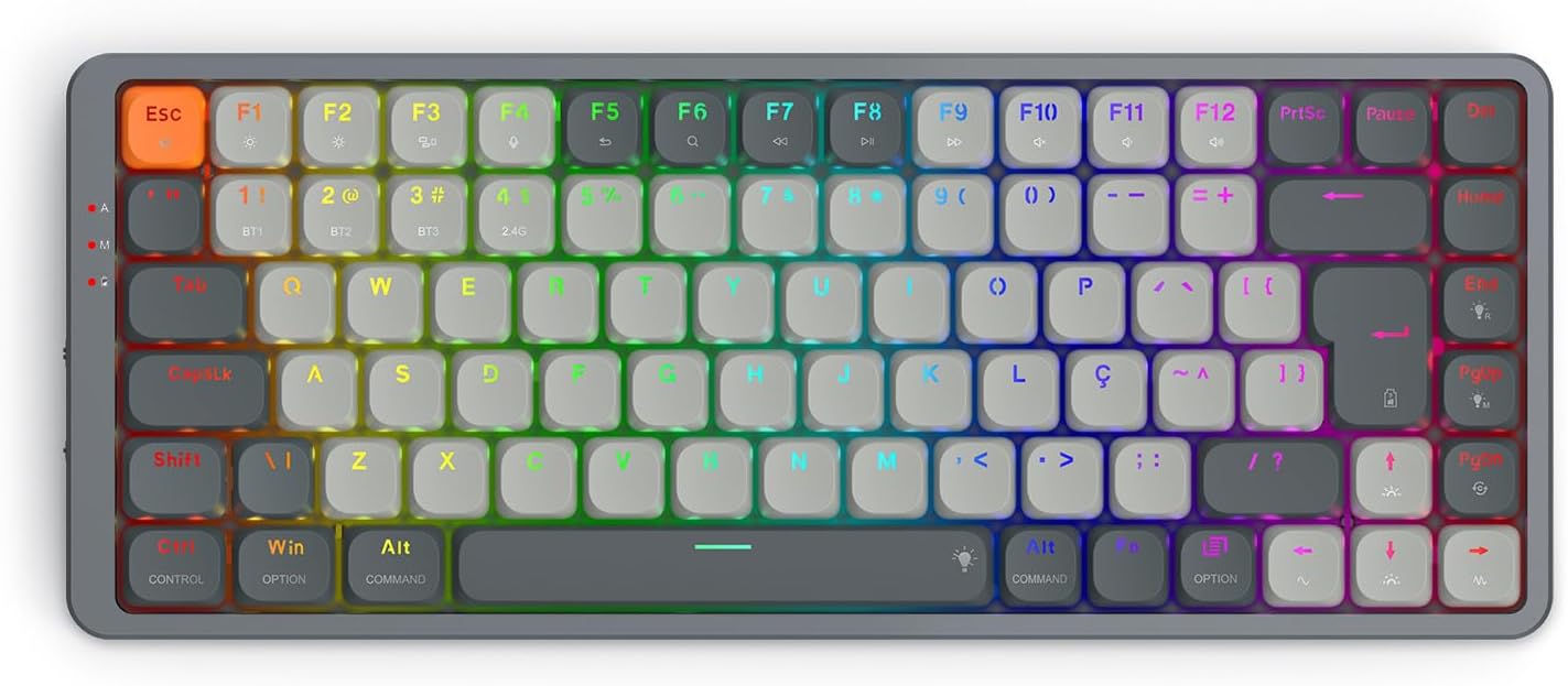 Teclado Mecânico Gamer Redragon Azure