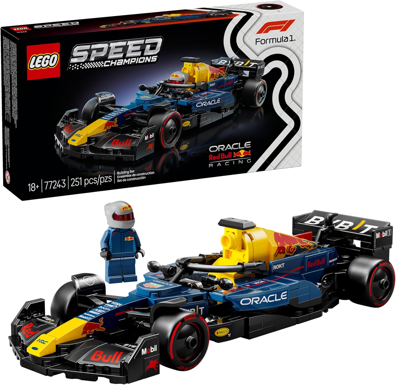 LEGO Speed Champions Carro de Corrida Oracle Red Bull Racing