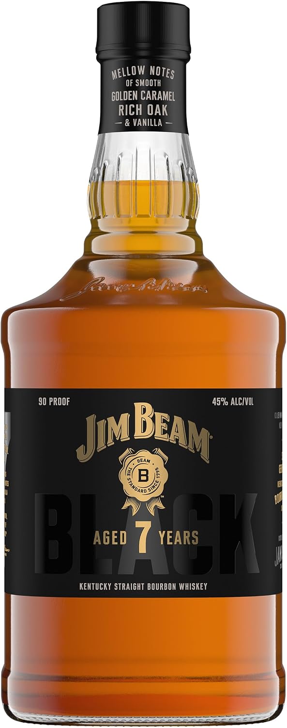 Whisky Bourbon Jim Beam Black 7 Anos 1L
