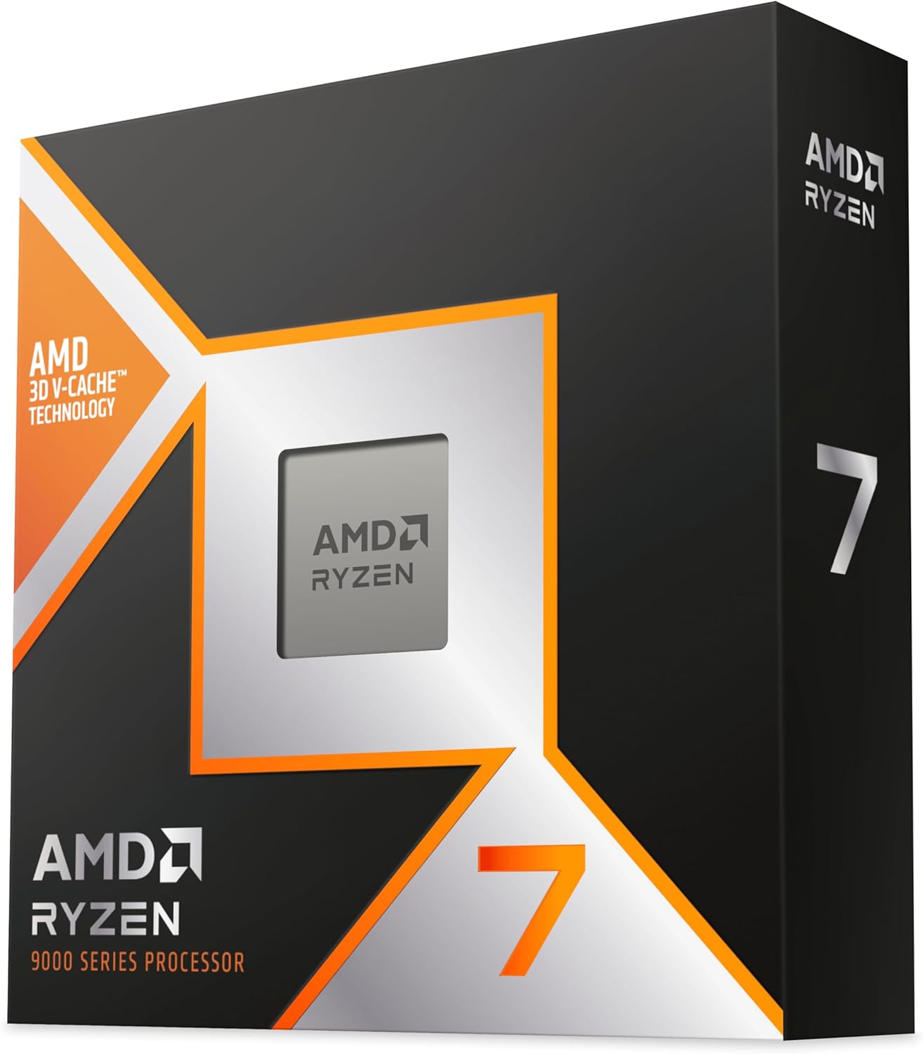 Processador AMD Ryzen 7 9800X3D (AM5/ 8 Cores/ 16 Threads/ 5.2 GHz/ 104Mb Cache/Radeon Gra