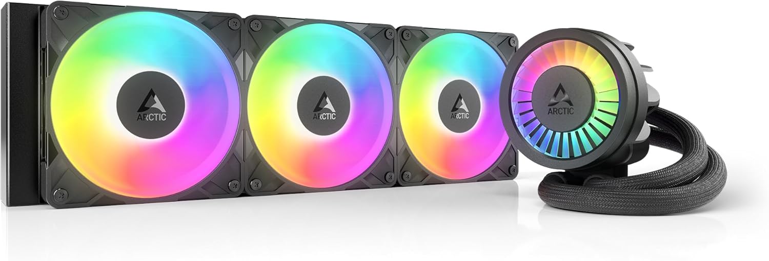 🔥 Water Cooler Arctic Liquid Freezer III Pro 360mm, ARGB Preto Intel/AMD - ACFRE00184A