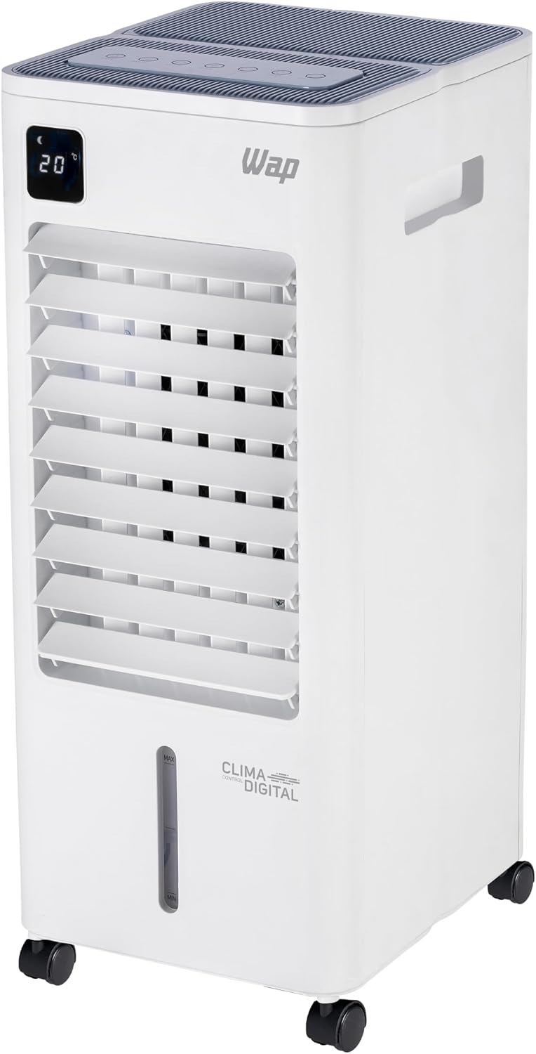 WAP Climatizador de Ar Torre CONTROL DIGITAL 3 em 1 - Climatiza, Umidifica e Ventila, Pain