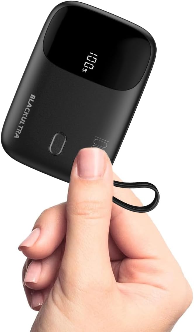 Carregador Portátil 10000mAh com Display LED