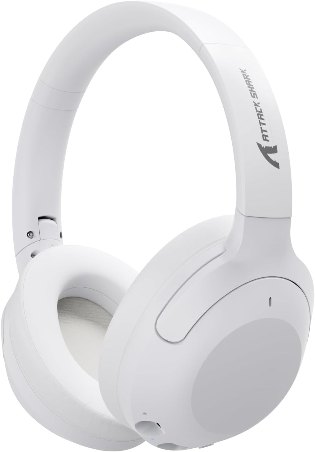 🔥 ATTACK SHARK Fones de ouvido G300 sem fio Over-Ear com cancelamento de ruído ativo, Blu