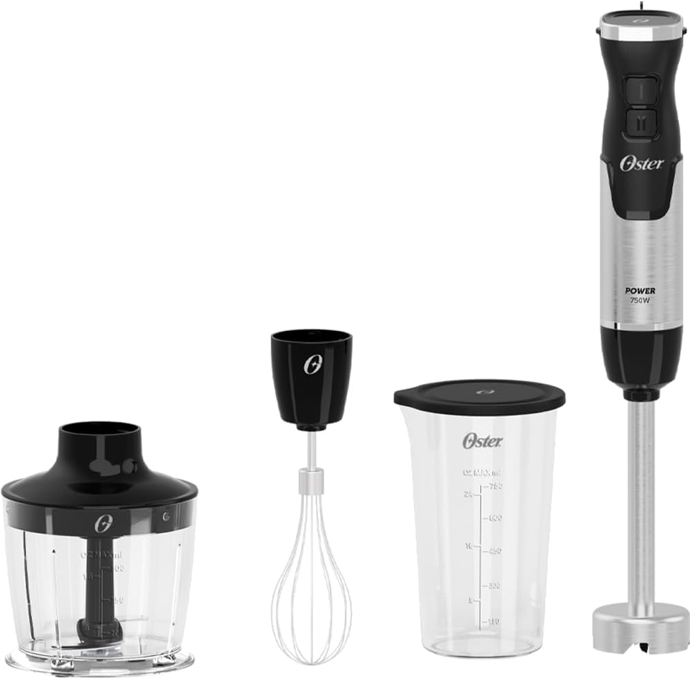Oster Mixer Power Black Inox 3 em 1 127V