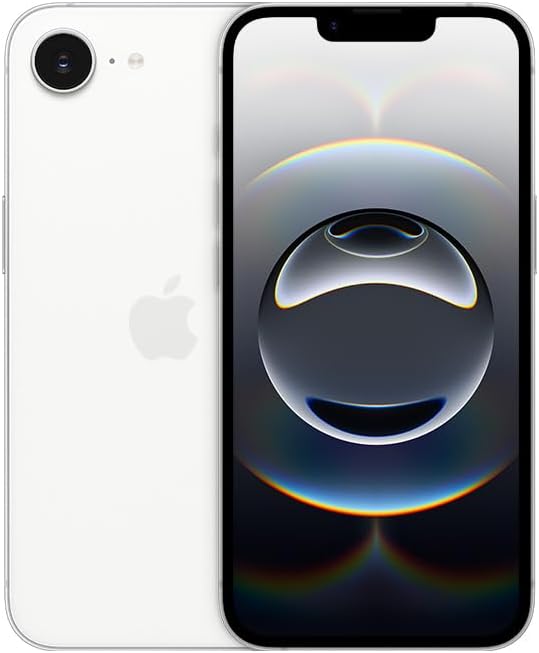 iPhone 16e Apple 128GB, Câmera 48MP, Tela Super Retina XDR 6,1", Branco