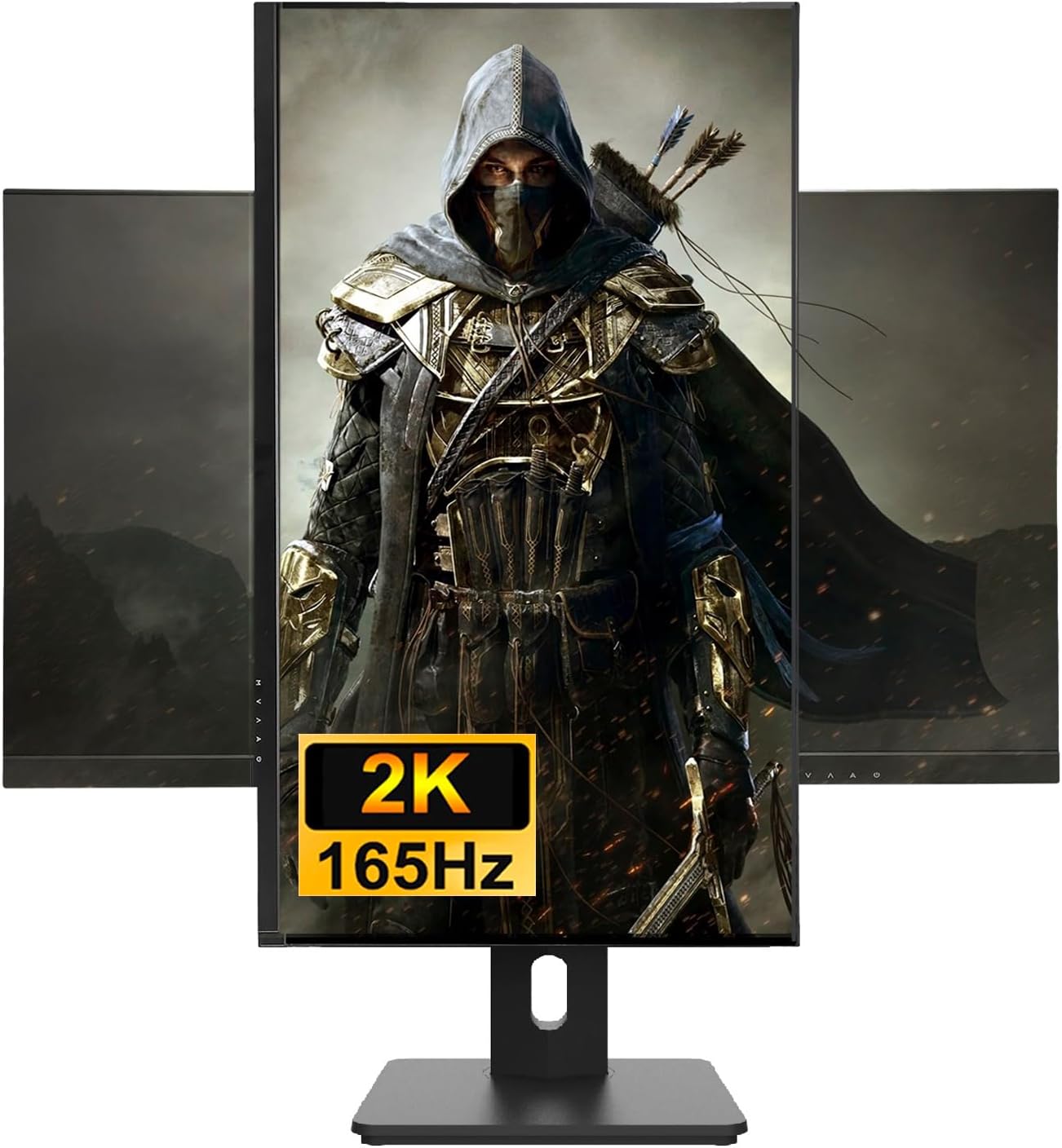 FYHXele 27" Gamer Monitor de jogos de 2K 165Hz QHD