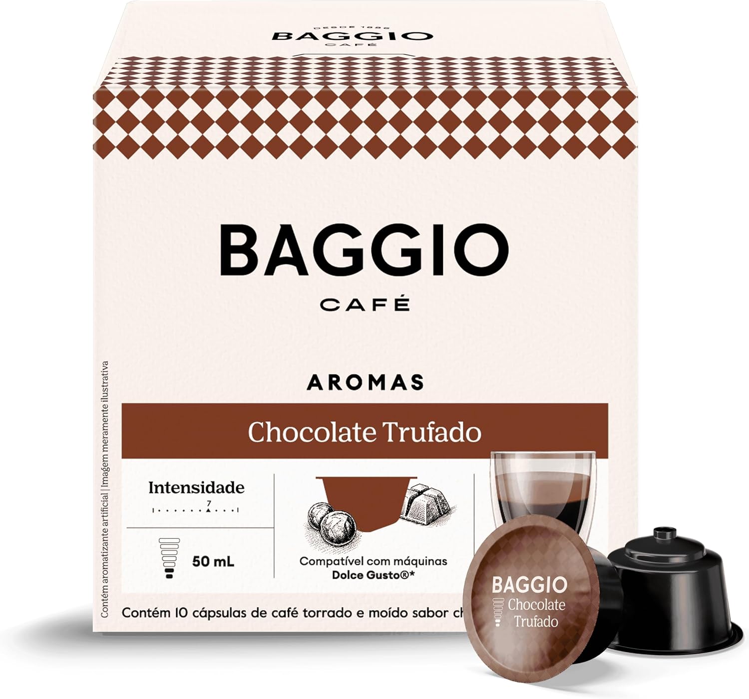 Baggio Café Cápsulas Chocolate Trufado