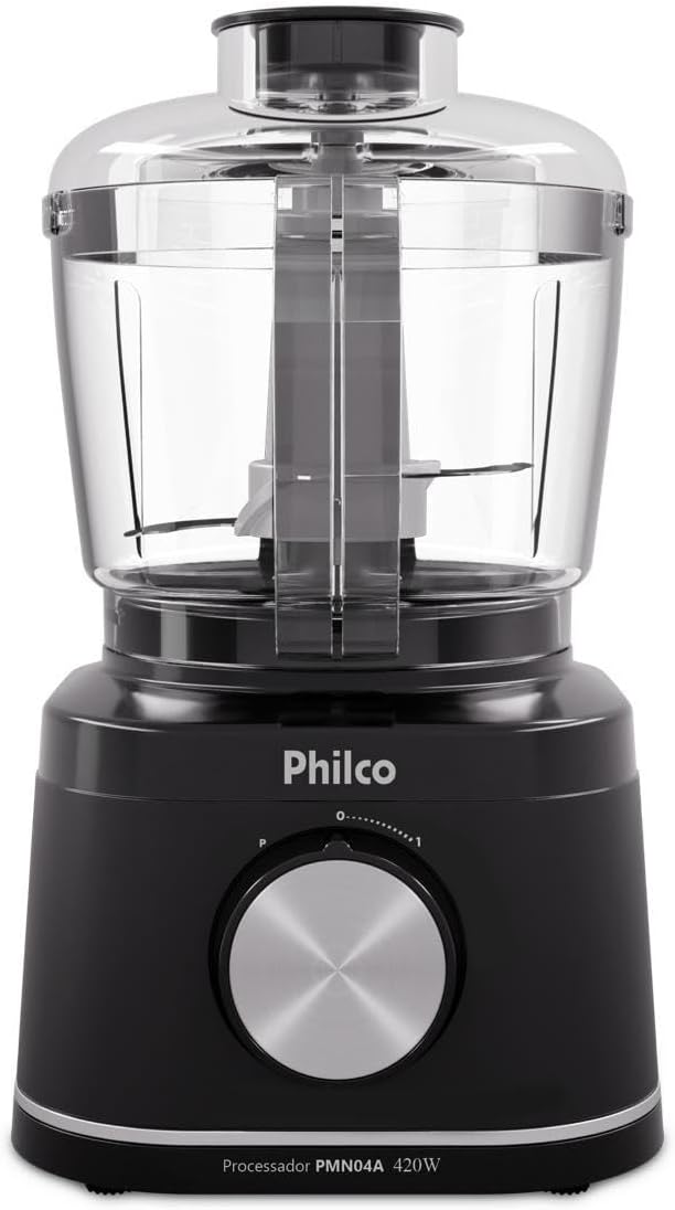 Processador de Alimentos Philco 420W com Jarra 500ml