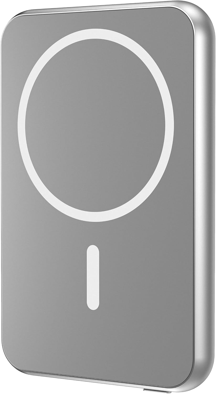Geonav Power Bank, Carregador Portátil Universal por Indução 5.000mAh, Ultraslim Carregame