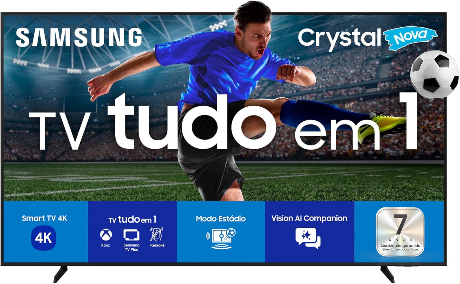 Samsung Smart TV 65" Crystal UHD 4K 2025