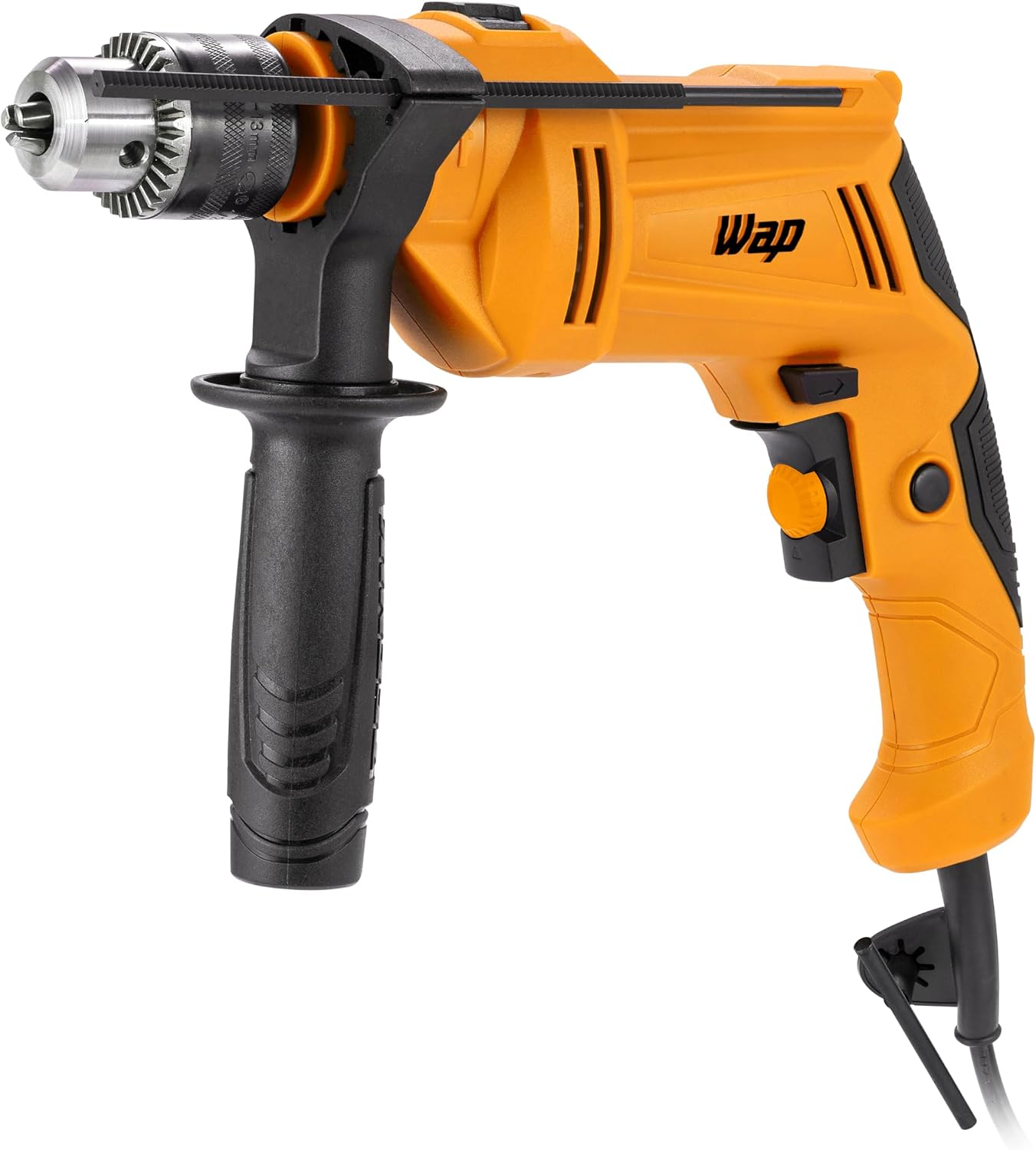WAP Parafusadeira e Furadeira Impacto 1/2" WF 700 FE13, Limitador de Profundidade e Empunh