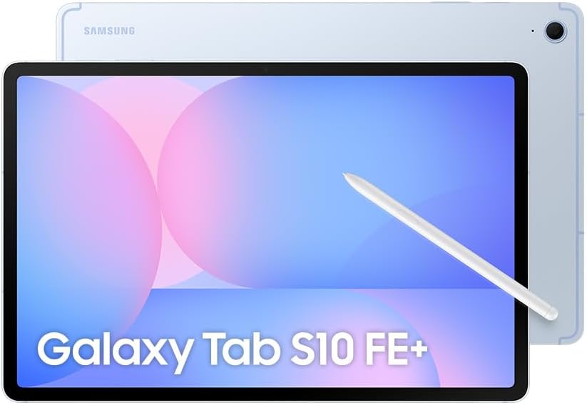 Samsung Tablet Galaxy Tab S10 FE+ WiFi, Azul, 128GB, 8GB, Tela 13.1" 90Hz