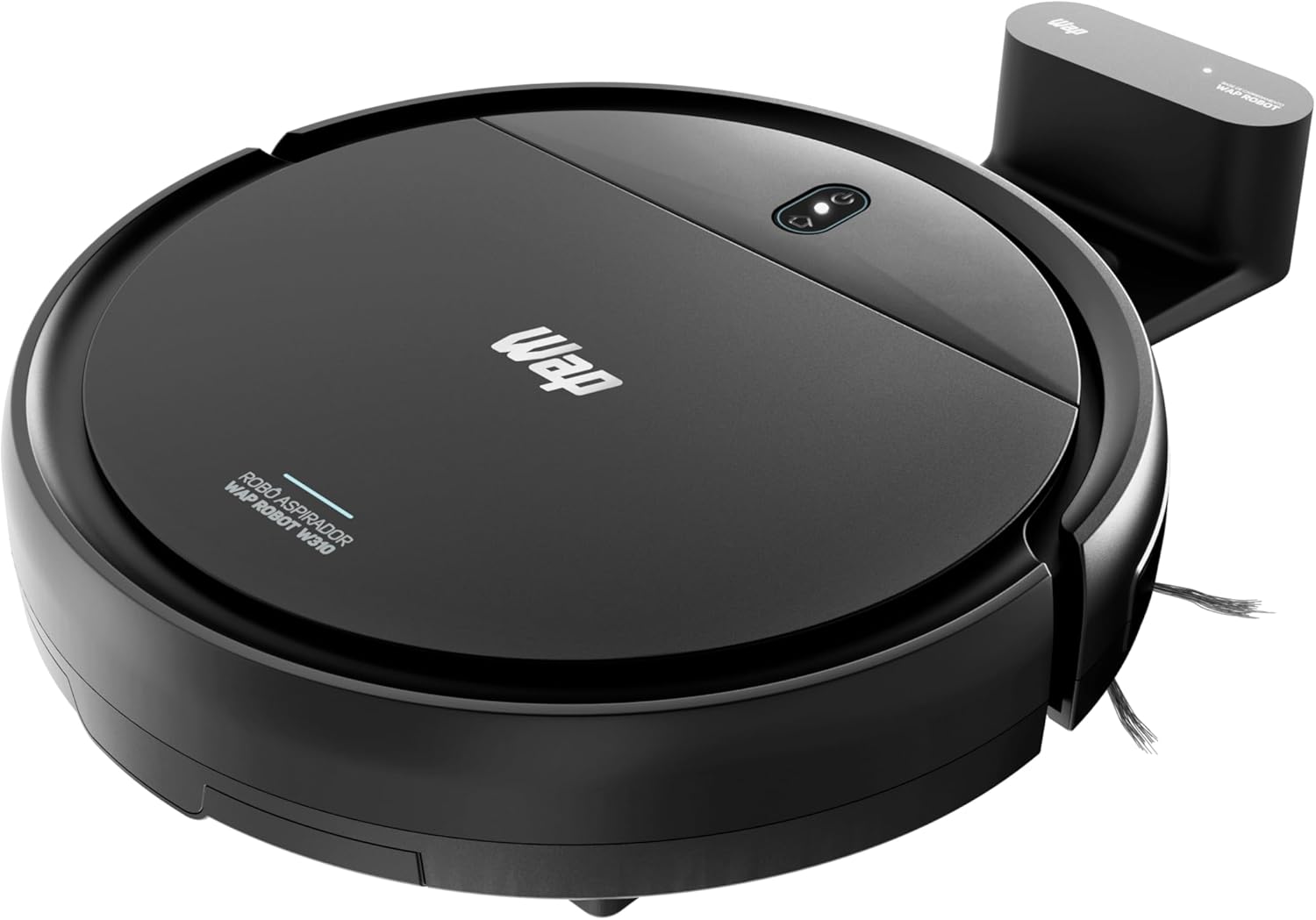 WAP Aspirador de Pó Robô W310 3 em 1, 420ml com Base Carregadora e Sensor Anticolisão