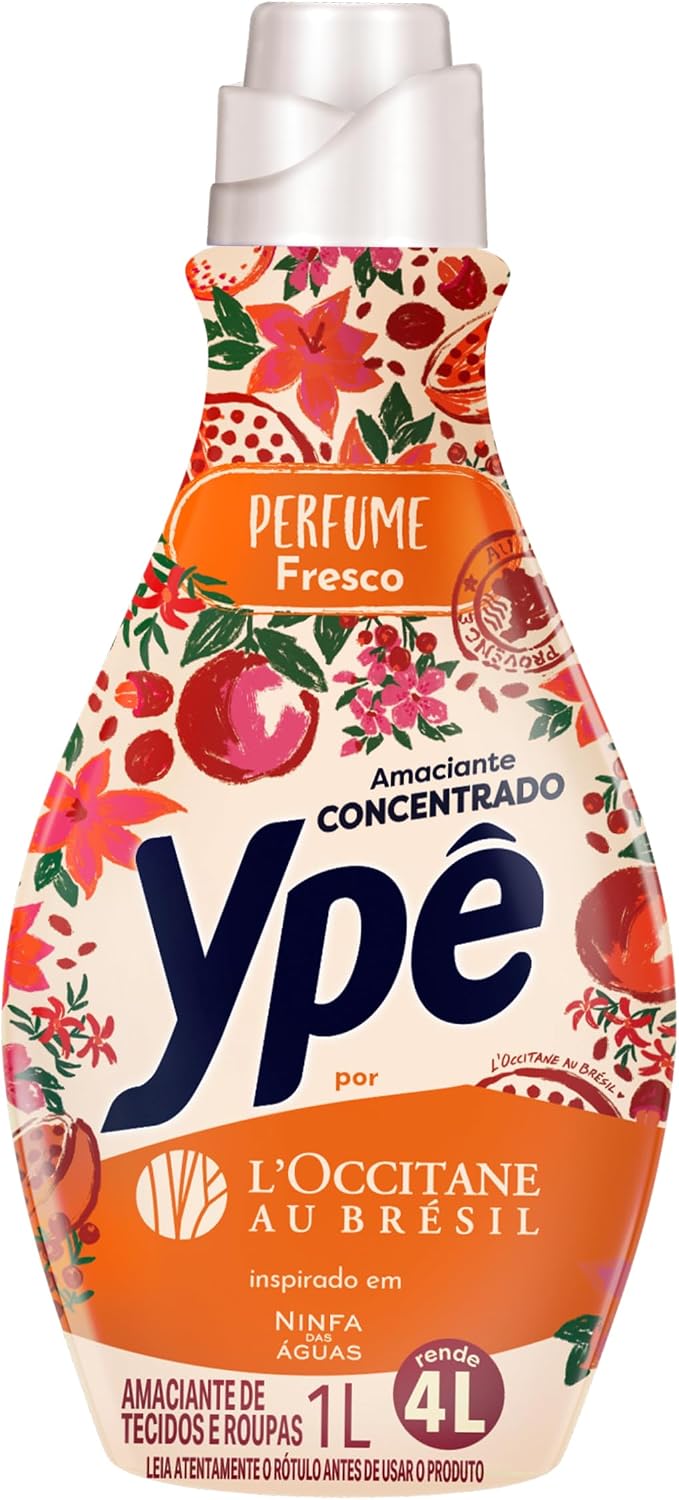 Ypê Amaciante Concentrado, L'OCCITANE au Brésil, Ninfa das Águas, 1L