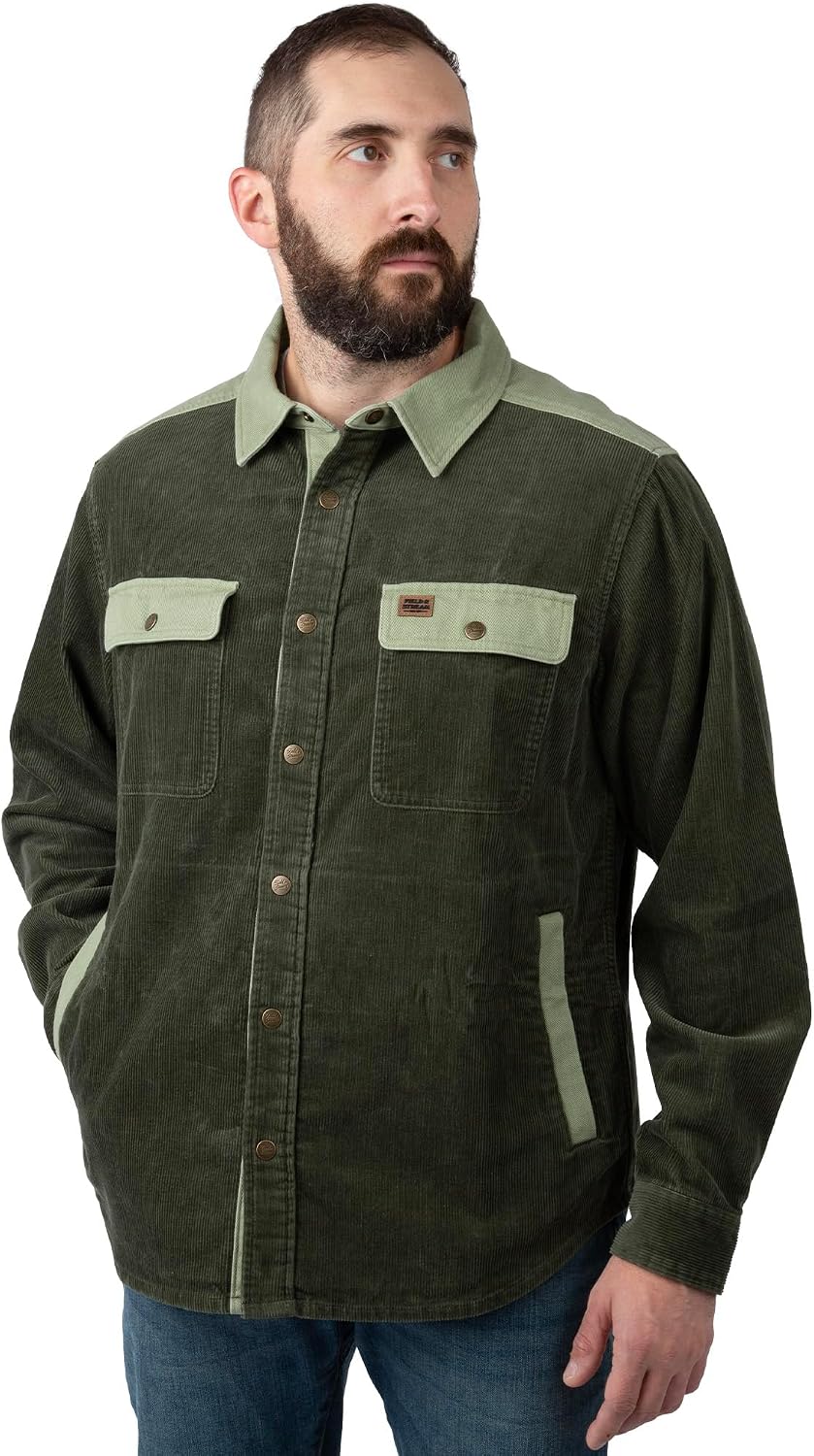 Jaqueta Tungsten Corduroy Shirt Jacket Field & Streammasculino Tam M