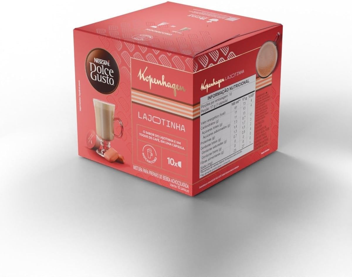 Cápsula de Café Dolce Gusto Kopenhagen Lajotinha - 10 cápsulas