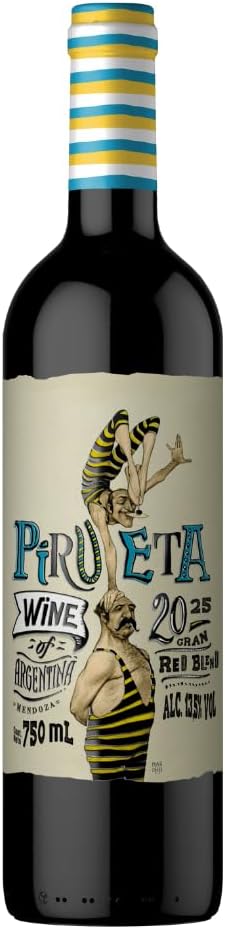 Vinho Fino Tinto Argentino Pirueta Varietal Red Blend 750ml