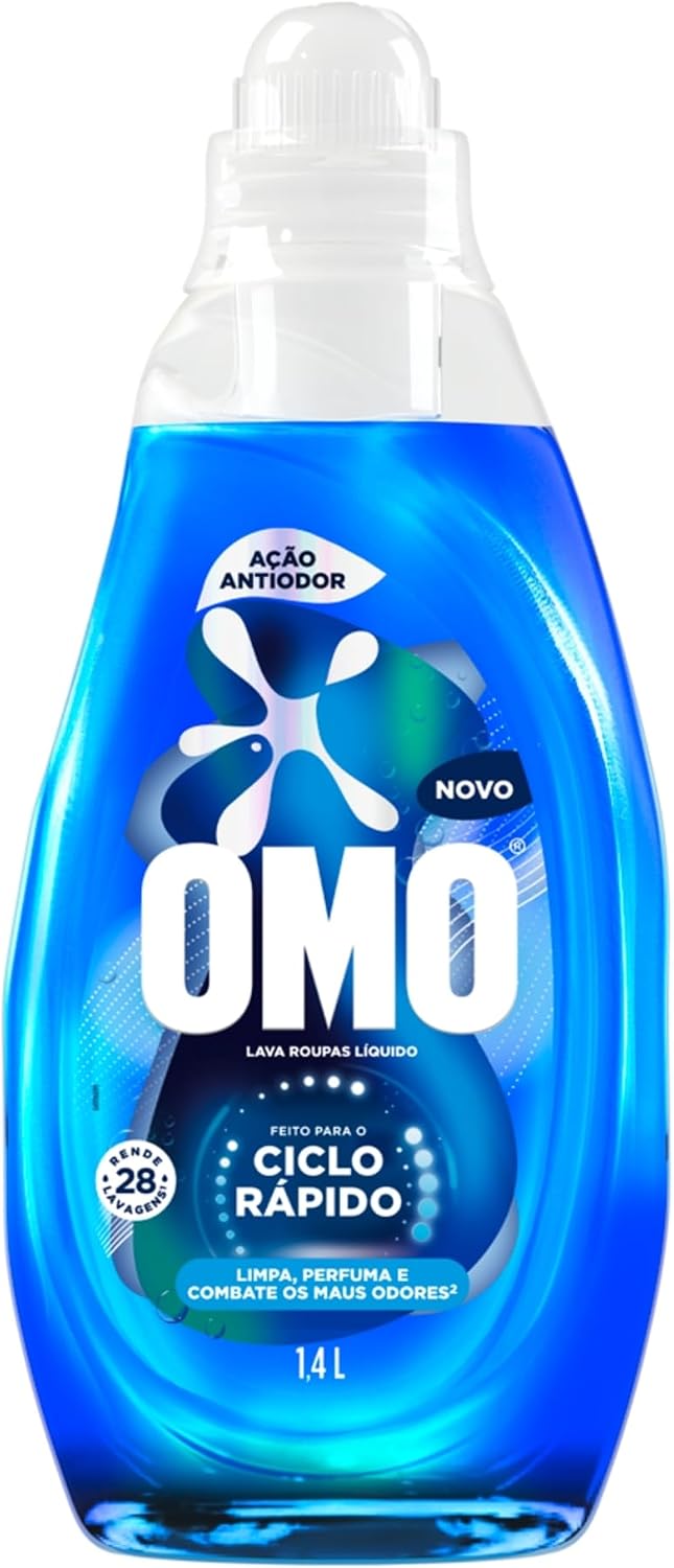 OMO LAVA-ROUPAS CICLO RÁPIDO POR R$18!