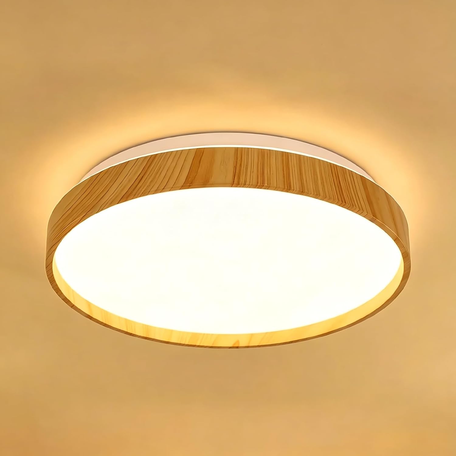 Luz ambiente perfeita em 3 tons, num design compacto