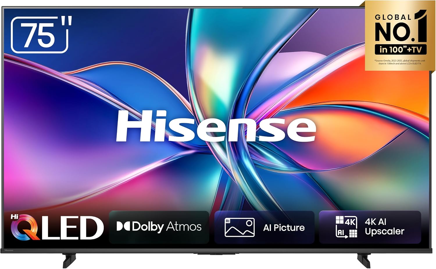 Smart TV UHD 4K Hi-QLED 75" Polegadas 75Q6QV com HDR10+, Dolby Atmos, Sports Mode, Game Mo