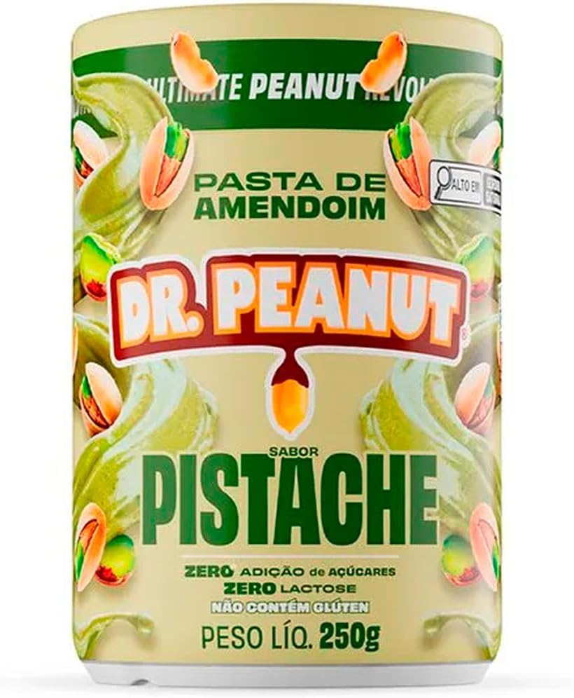 Dr. Peanut Pasta de Amendoim Sabor Pistache 250g