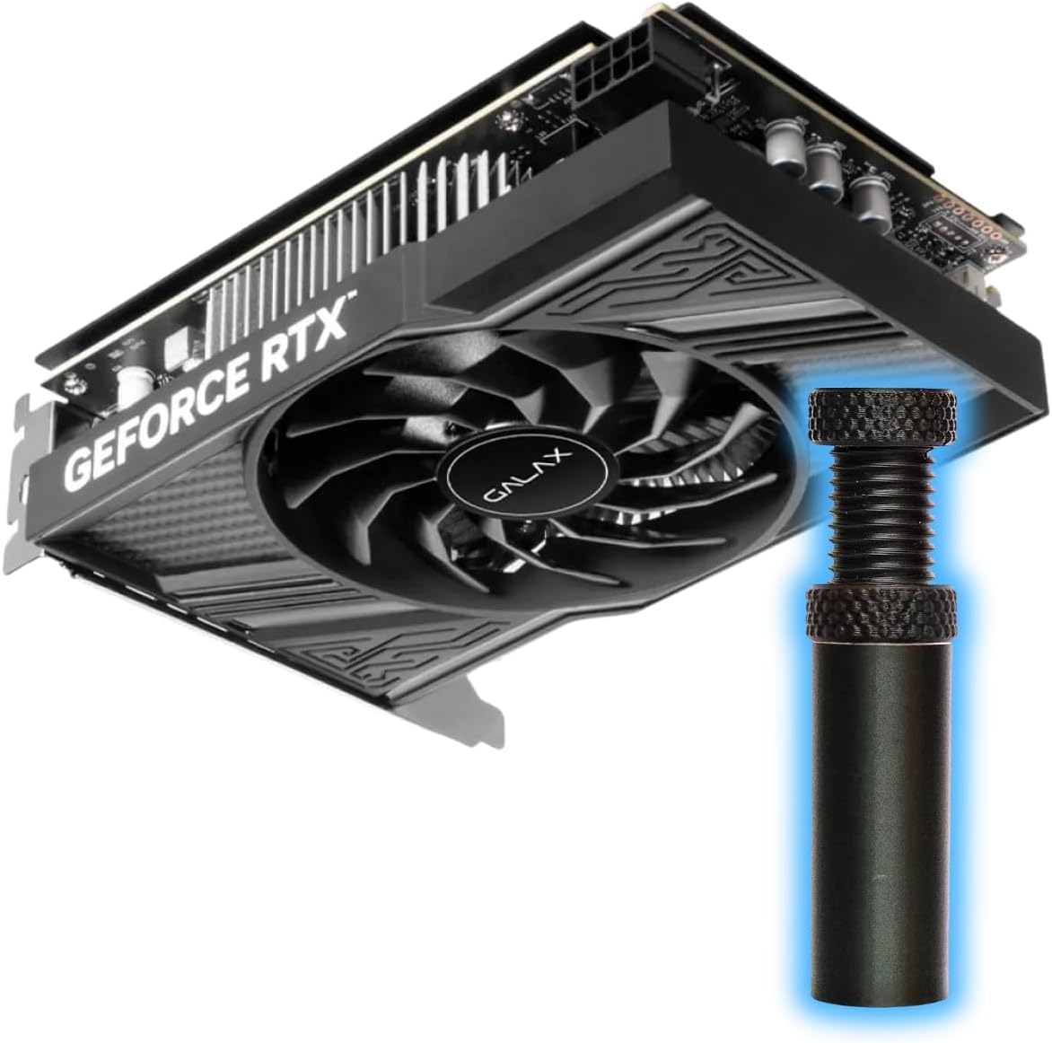 Suporte Apoio Nivelador Placa De Vídeo Gpu Vga Com Altura Ajustável Regulagem por rosca An