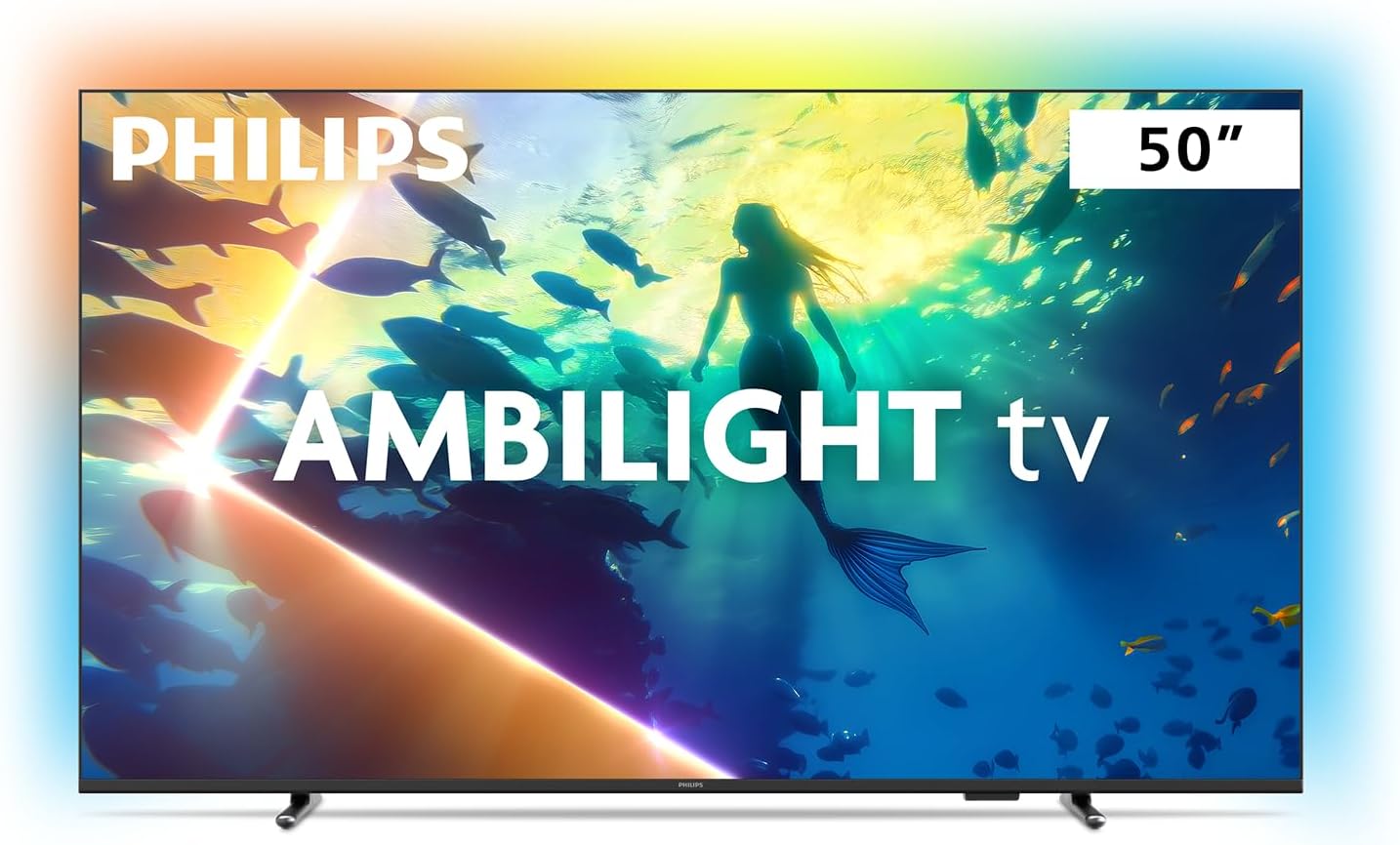 PHILIPS, Smart TV Ambilight 50" 4K, 50PUG8100/78