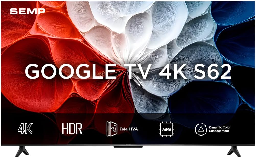 Smart TV Semp 43 Polegadas LED HVA 4K