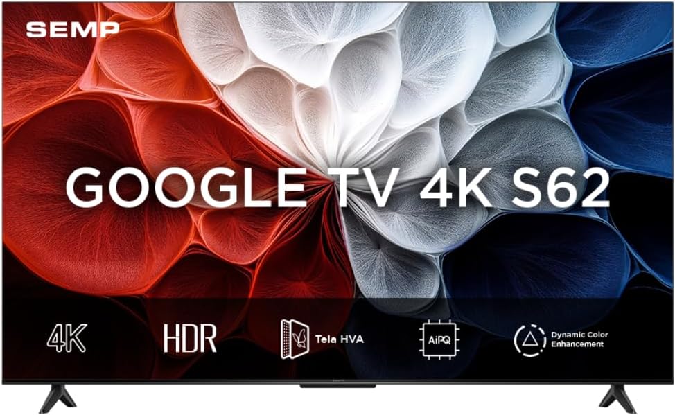 Smart TV Semp 65 Polegadas LED HVA 4K