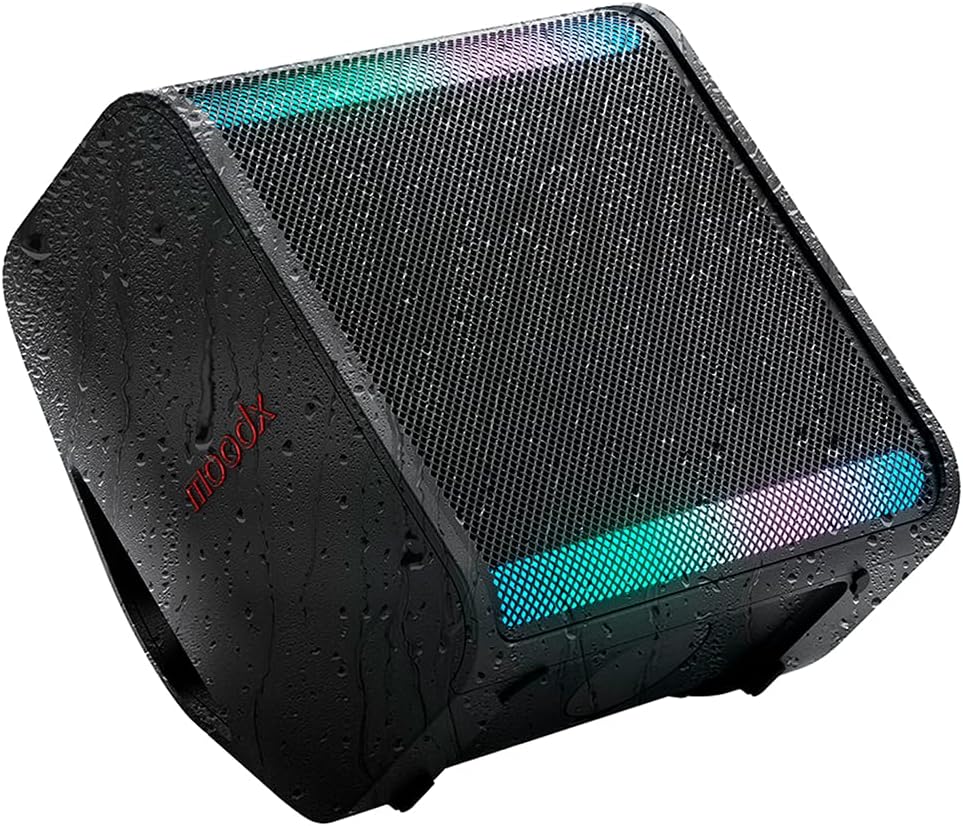 Caixa de Som LG XBOOM Stage 301, 240W, Bluetooth, IPX4, bateria 12h, Bass Boost, luzes LED