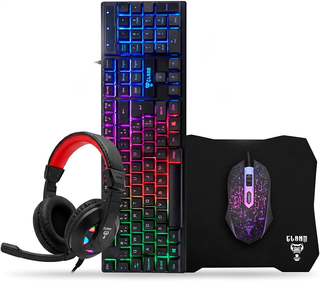 Combo Gamer 4 em 1