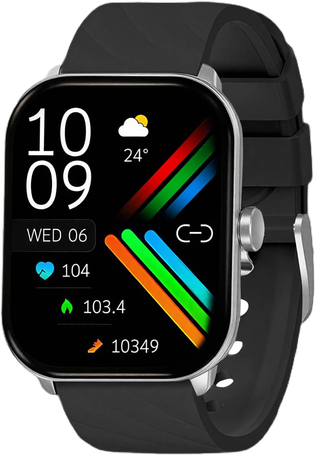 Relógio Inteligente com Tela Grande de 2.01”, Bluetooth Smartwatch